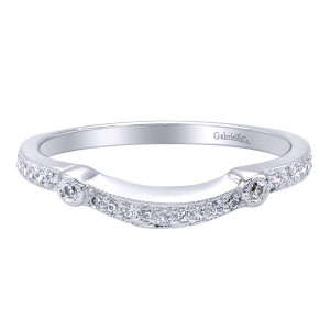 Gabriel 14 Karat Victorian Wedding Band WB9500W44JJ