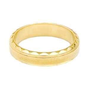 Tacori 705YH 18 Karat Crescent Wedding Band