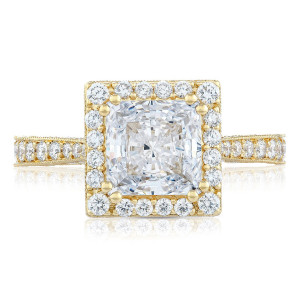 Tacori HT2650PR7Y 18 Karat Yellow RoyalT Engagement Ring