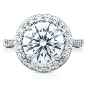 Tacori HT2652RD10 18 Karat RoyalT Engagement Ring