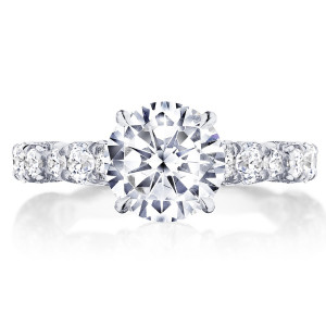 HT2654RD8 Platinum Tacori RoyalT Engagement Ring