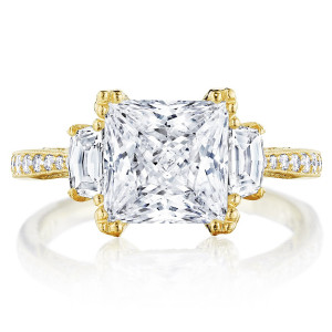 Tacori HT2655PR8Y 18 Karat RoyalT Engagement Ring