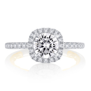 A.JAFFE 14 Karat Classic Engagement Ring MECRD2332Q