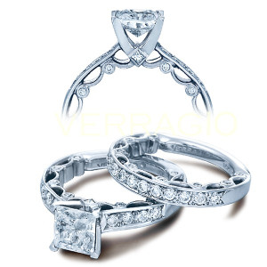 Verragio Platinum Paradiso Engagement Ring Paradiso-3062 P
