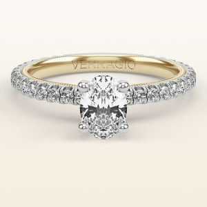 Verragio Tradition TR150OV4-2WY 14 Karat Diamond Engagement Ring