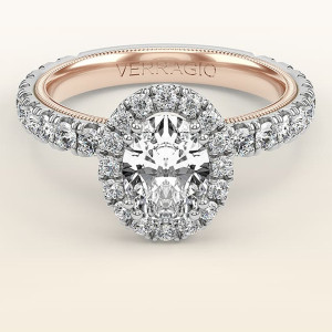 Verragio Tradition TR210HOV-2WR 14 Karat Diamond Engagement Ring