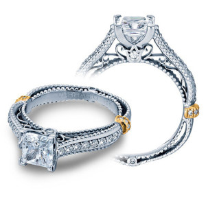 Verragio Venetian 5038P 18 Karat Engagement Ring
