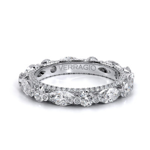 Verragio Eterna-2021MQ-6X3 14 Karat Wedding Ring / Band