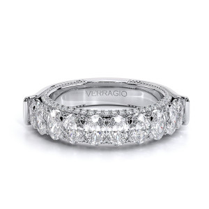 Verragio Eterna-2021OV-45-HW 14 Karat Wedding Ring / Band