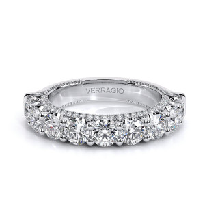 Verragio Eterna-2021R-4-HW 14 Karat Wedding Ring / Band