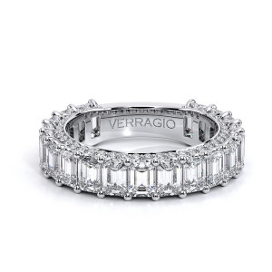 Verragio Eterna-2022EM-4-3Q 14 Karat Wedding Ring / Band