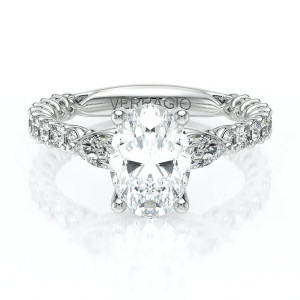 Verragio Lumino-811OV-PS-20 14 Karat Engagement Ring
