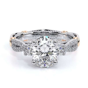 Verragio Parisian-129OV 14 Karat Engagement Ring