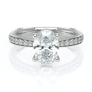 Verragio Vanguard-2203OV17 14 Karat Engagement Ring