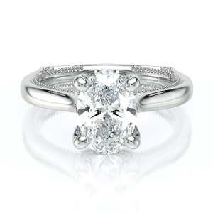 Verragio Vanguard-2207OV-S 14 Karat Engagement Ring