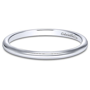 Gabriel 14 Karat Straight Matching Wedding Band WB9047W4JJJ