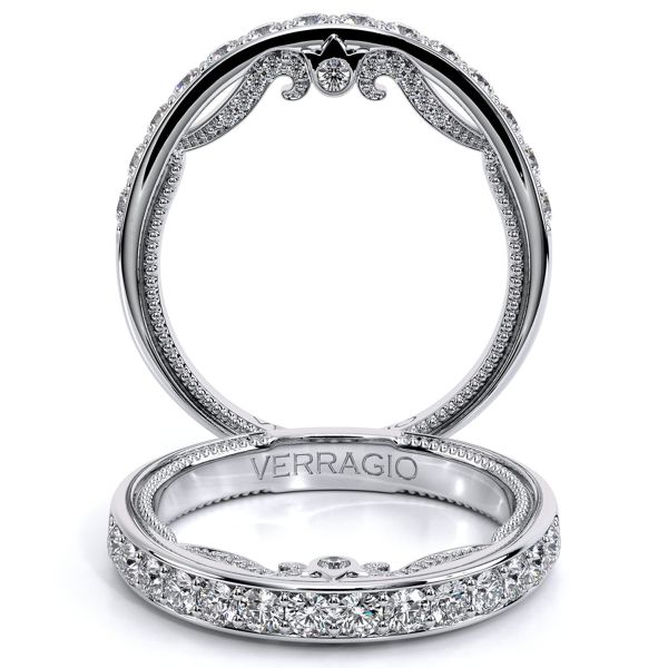 Verragio Insignia-7101W 14 Karat Wedding Ring Band TQ Diamonds