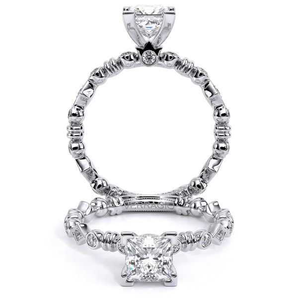 Verragio Renaissance 973 P Platinum Diamond Engagement Ring TQ