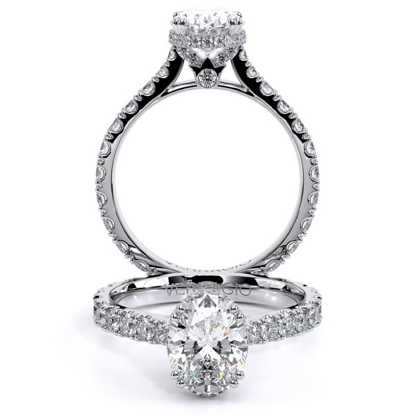 boks veteran Indsigt Verragio Renaissance-985OV-2.2 Platinum Diamond Engagement Ring | TQ  Diamonds