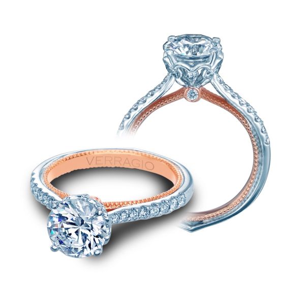 Verragio Couture 0456R 2WR 14 Karat Engagement Ring TQ Diamonds