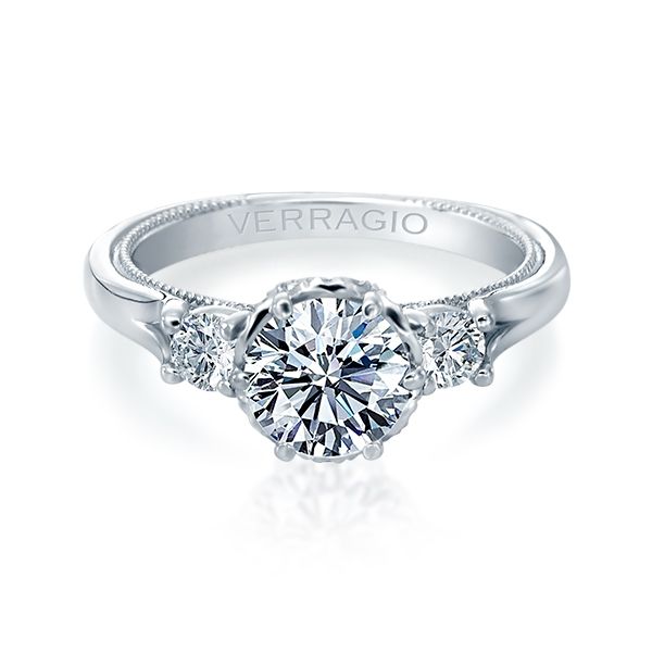 Verragio Renaissance 949R7 14 Karat Diamond Engagement Ring TQ