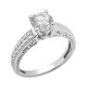 Taryn Collection 18 Karat Diamond Engagement Ring TQD 6571