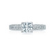 Tacori 18 Karat Crescent Silhouette Engagement Ring HT2229A-40X