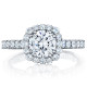 37-2CU65 Platinum Tacori Full Bloom Engagement Ring