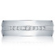 82-7D Platinum Tacori Sculpted Crescent Diamond Wedding Ring