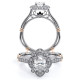 Verragio Parisian-157OV 18 Karat Engagement Ring