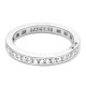 Tacori Platinum Crescent Silhouette Wedding Band 2636 BRDMDET