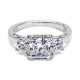 Tacori Platinum Dantela Engagement Ring 2622PRSM
