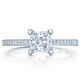 45-15PR55 Platinum Tacori Sculpted Crescent Engagement Ring