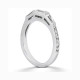 Taryn Collection Platinum Wedding Ring TQD B-0011