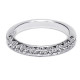 Tacori Platinum Crescent Silhouette Wedding Band HT2259B12X