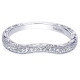 Gabriel 14 Karat Victorian Wedding Band WB8403W44JJ