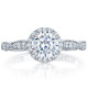 39-2RD6 Platinum Tacori Dantela Engagement Ring
