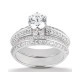 Taryn Collection Platinum Diamond Engagement Ring TQD A-3921