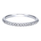 Gabriel 14 Karat Victorian Wedding Band WB10542W44JJ