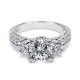 Tacori 18 Karat Crescent Engagement Ring HT2326SM