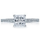 2638PRP6 Platinum Tacori Dantela Engagement Ring