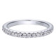 Gabriel 14 Karat Contemporary Wedding Band WB9449W44JJ