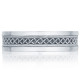 119-6 Platinum Tacori Sculpted Crescent Wedding Ring