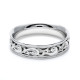Tacori 18 Karat Hand Engraved Wedding Band HT2391