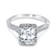 Tacori Platinum Solitaire Engagement Ring 2502EMP8X6
