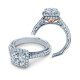 Verragio Venetian-5053CU-TT Platinum Engagement Ring