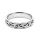 Tacori 18 Karat Hand Engraved Wedding Band HT2404