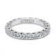 Tacori Platinum Crescent Silhouette Wedding Band HT2259B