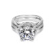 Tacori 18 Karat Crescent Silhouette Wedding Band 2565B MD