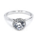 Tacori 18 Karat Solitaire Engagement Ring 2502RD6